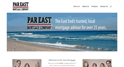 Desktop Screenshot of pareast.com